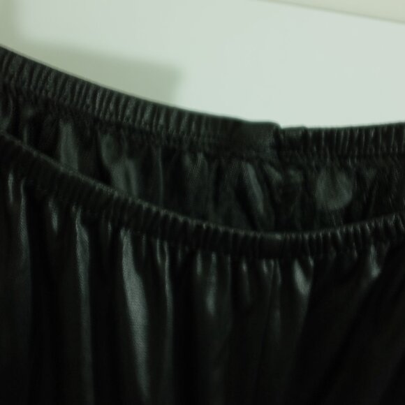 COPY - Vintage-Style Black Wide-Leg Flared Pants - Picture 7 of 8